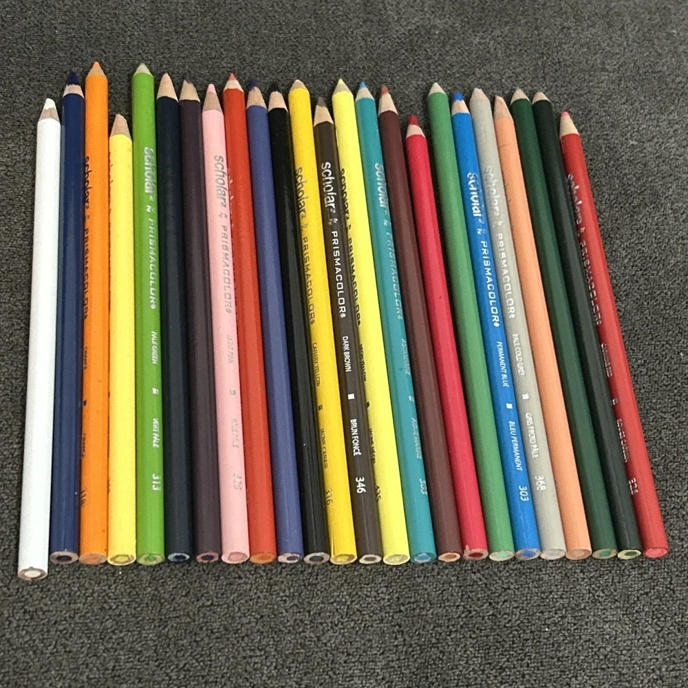Prismacolor Scholar‎ Colored Pencils Aspiring Artist Vivid Colors Art Teachers